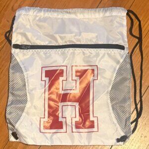 Harvard Drawstring Bag w/Zipper Pocket